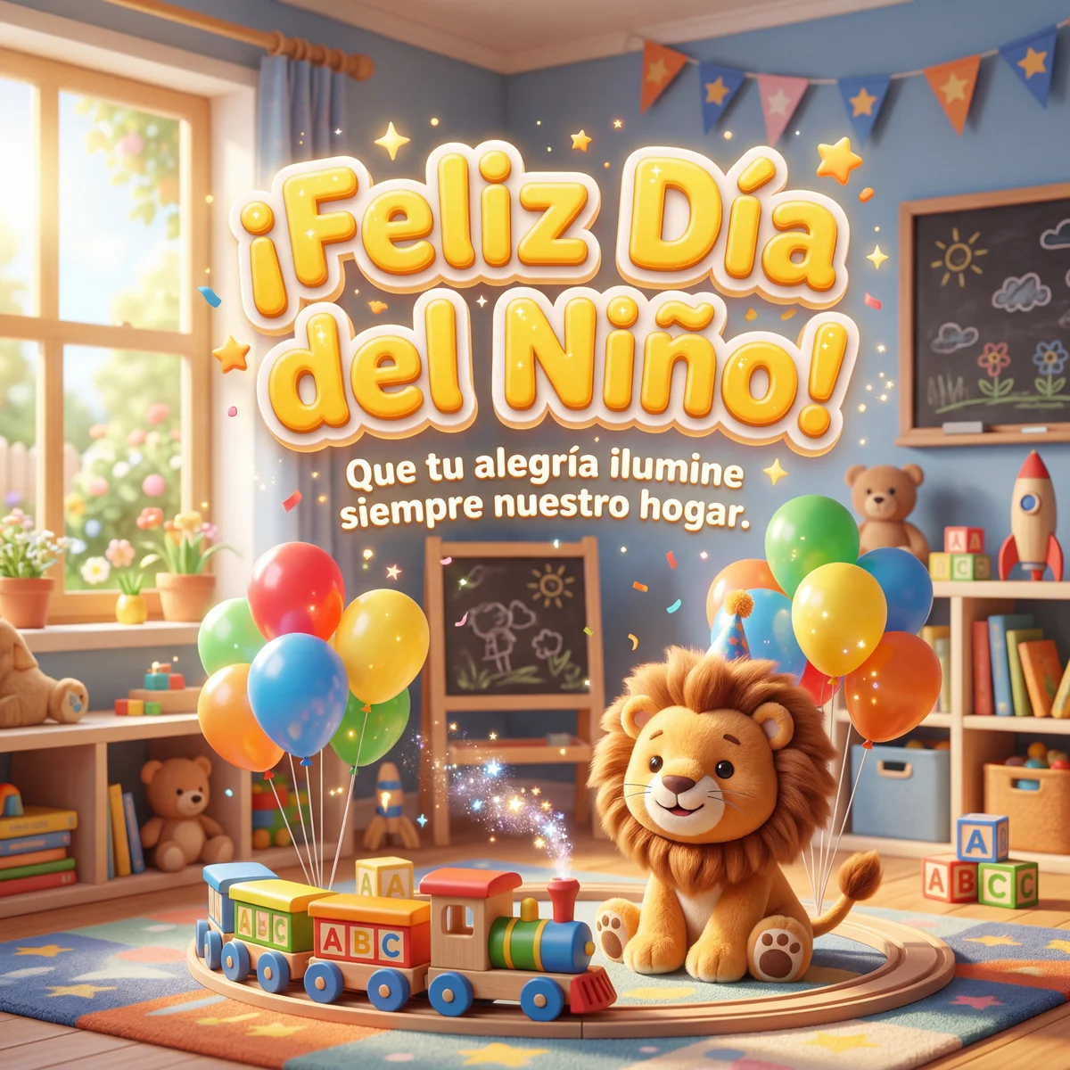 Feliz Día del Niño para los más pequeños del hogar