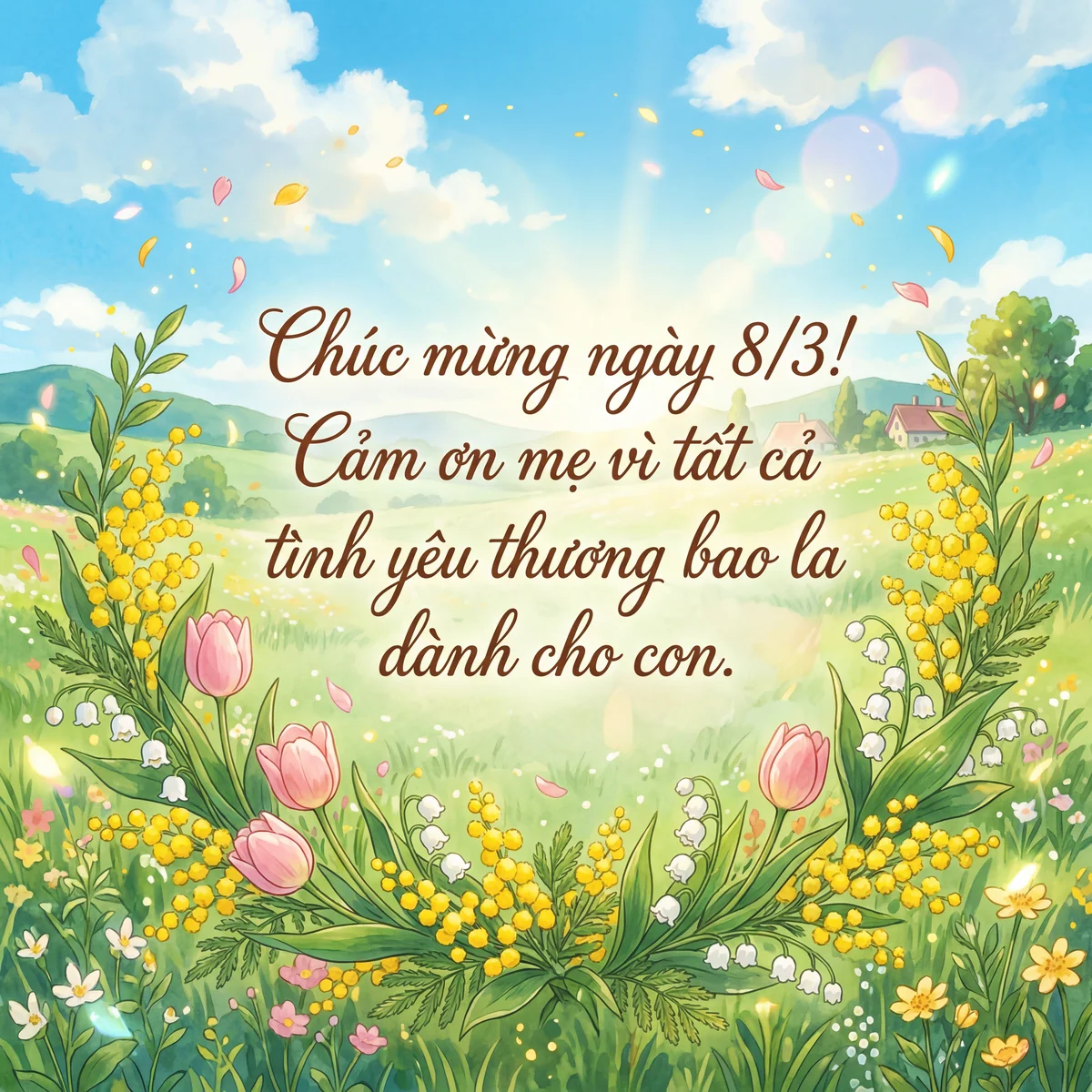 Lời chúc mừng Ngày Quốc tế Phụ nữ cho mẹ