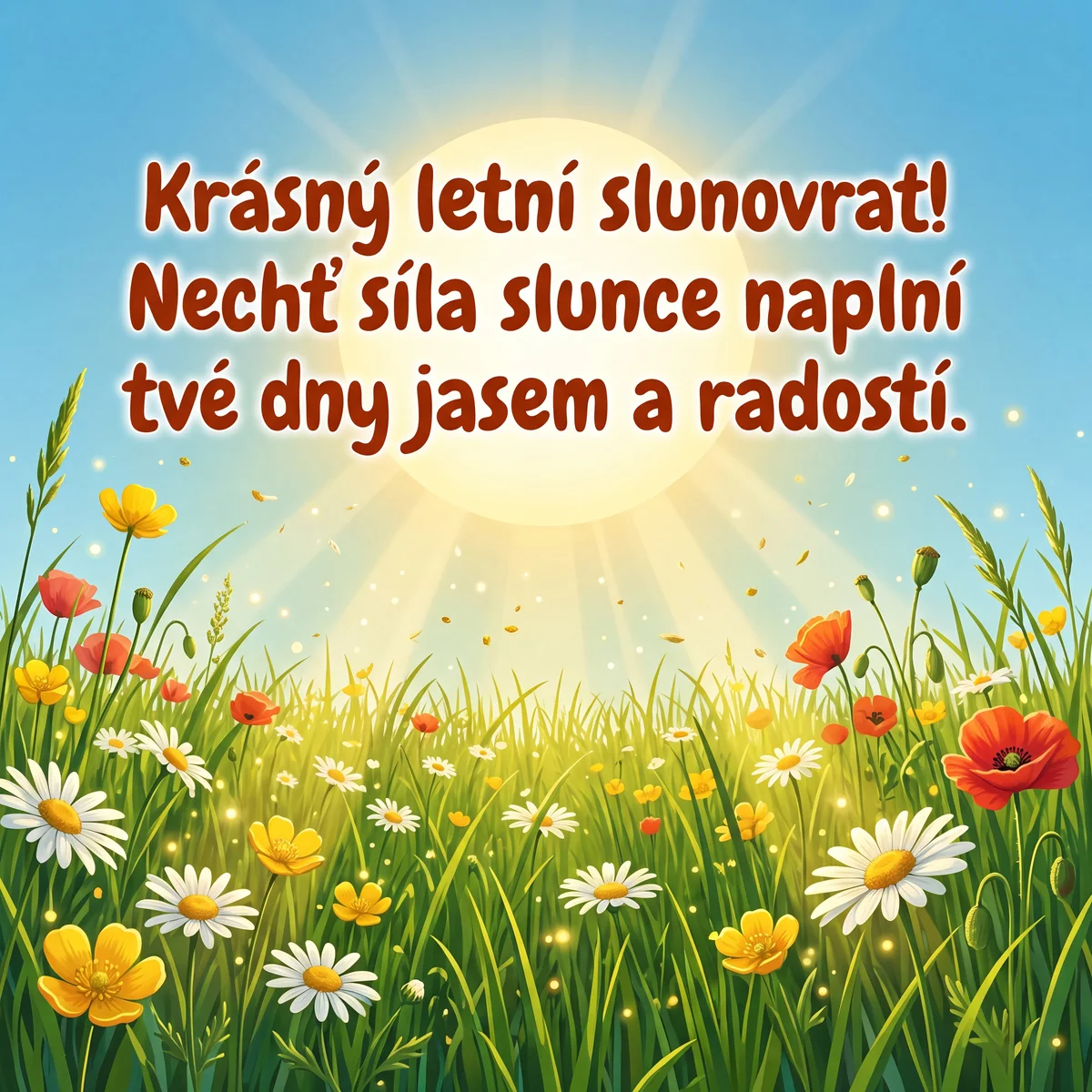 gratulace k letnímu slunovratu