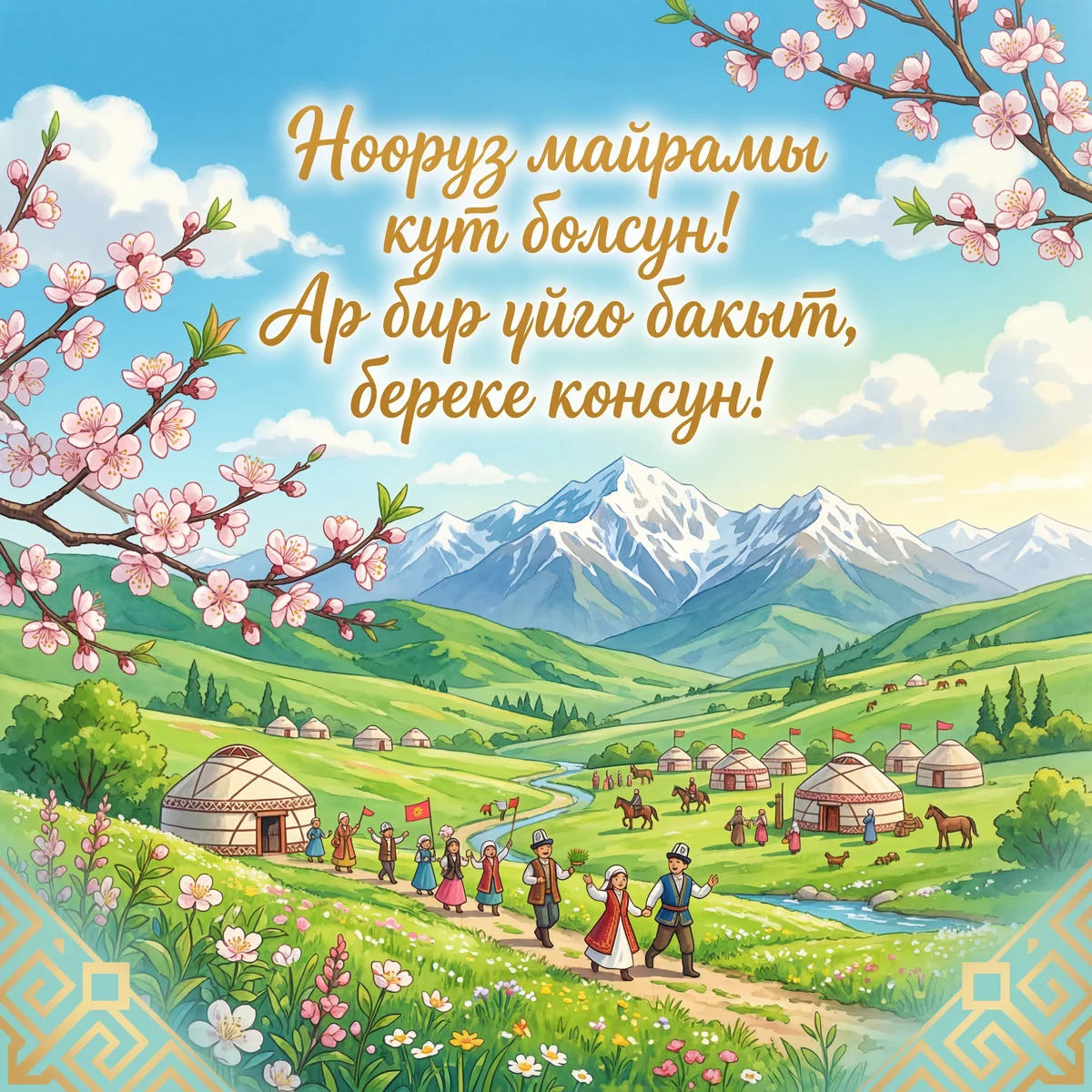 Нооруз майрамына куттуктоо