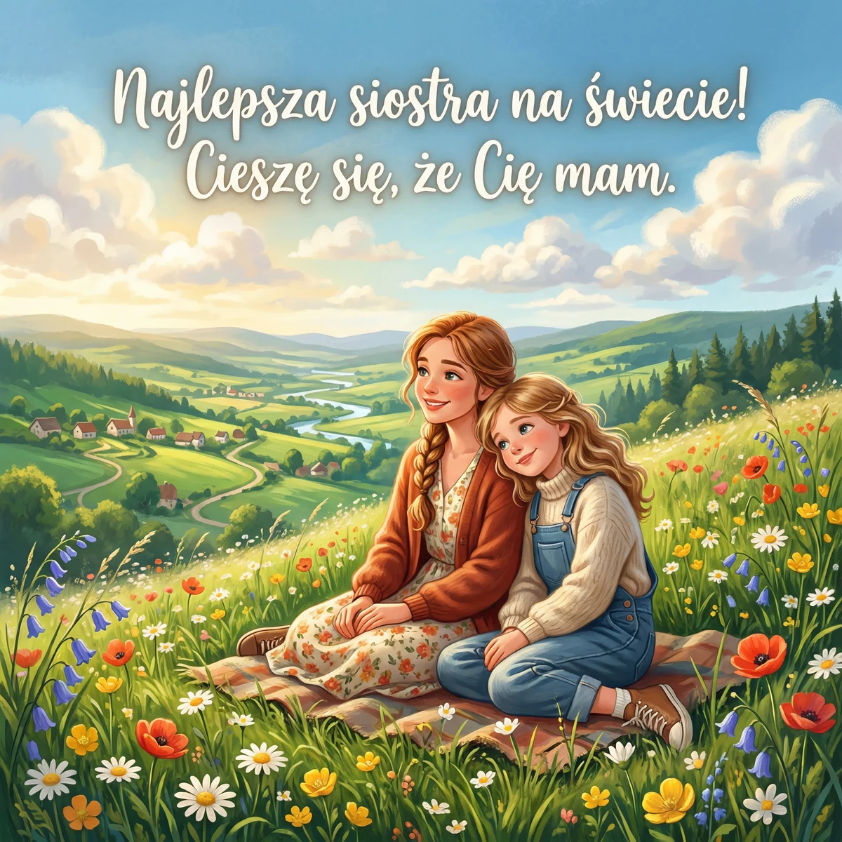 życzenia dla siostry na Dzień Rodzeństwa