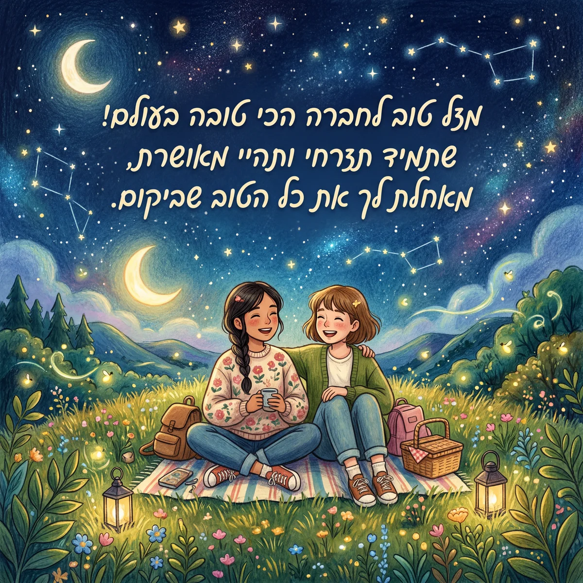 יום הולדת שמח לחברה הכי טובה