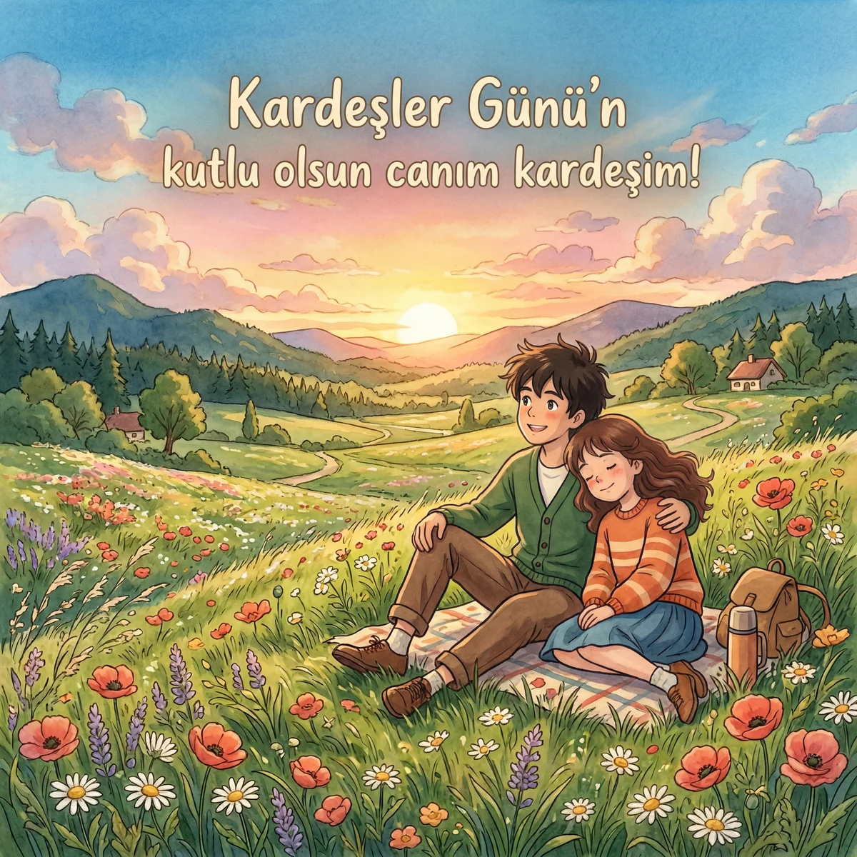 Kardeşler Günü'n kutlu olsun canım kardeşim.