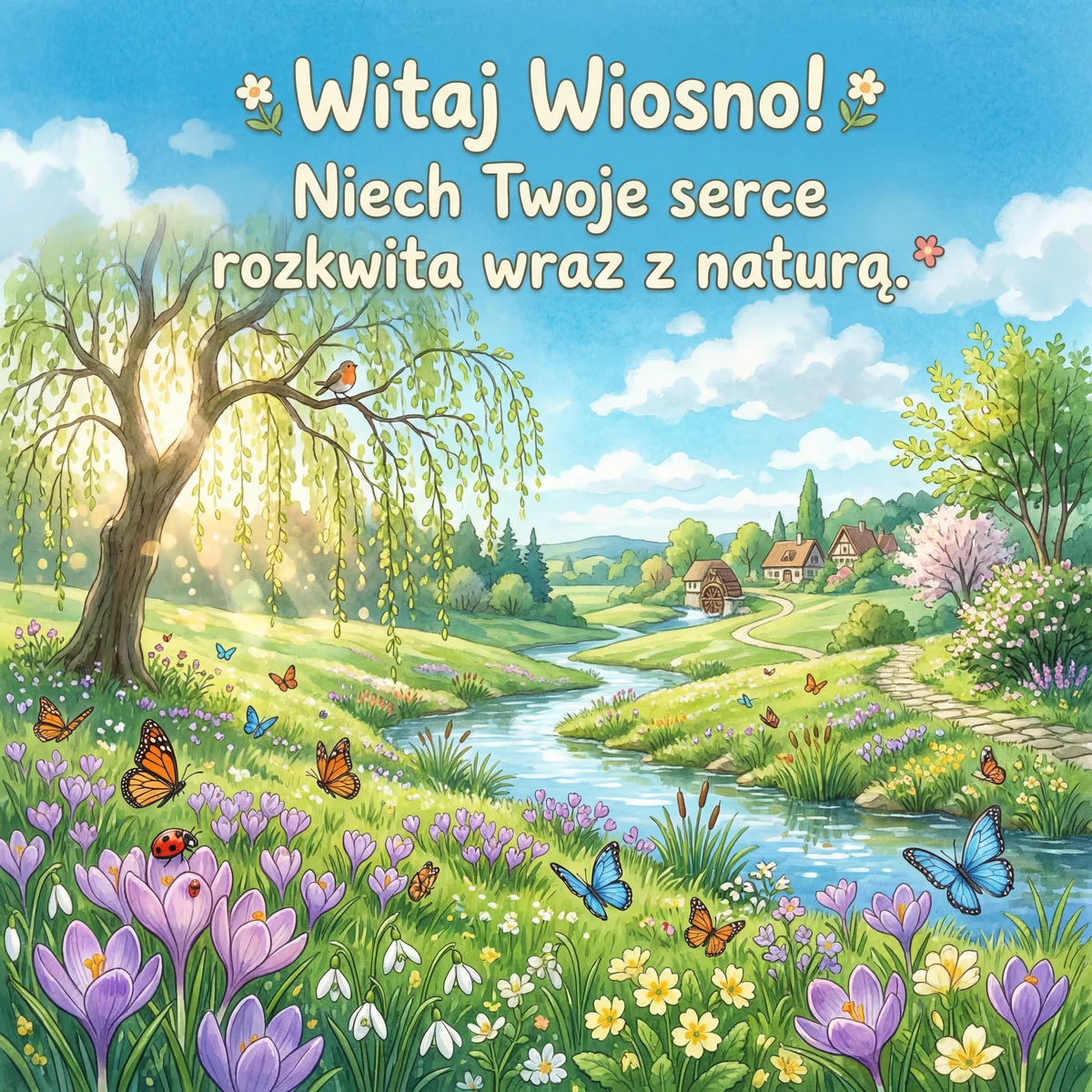 życzenia z okazji pierwszego dnia wiosny