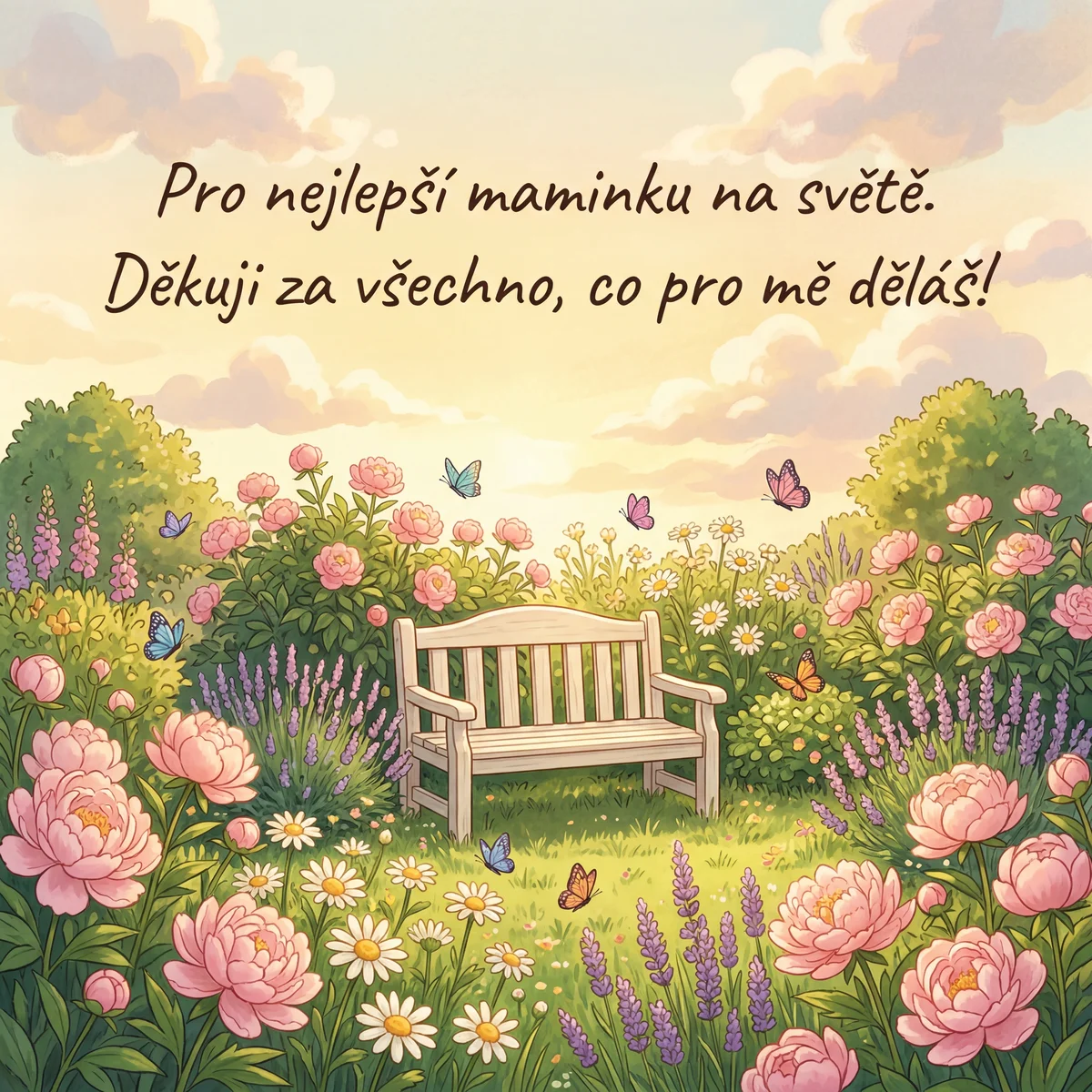 blahopřání mamince ke Dni matek