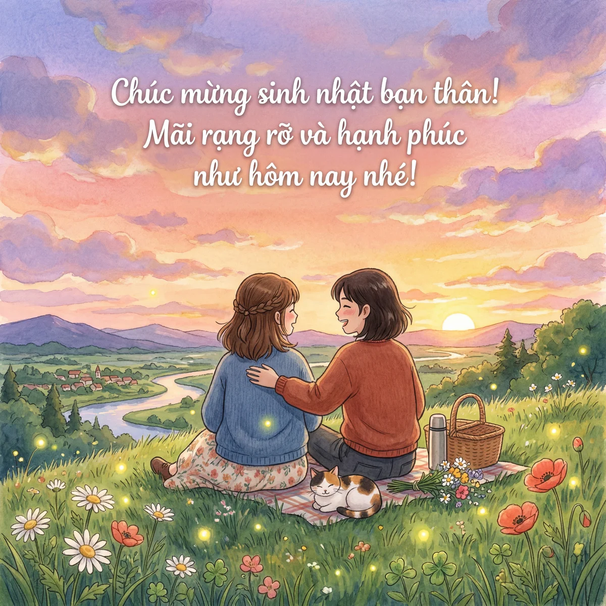 Lời chúc mừng sinh nhật bạn thân