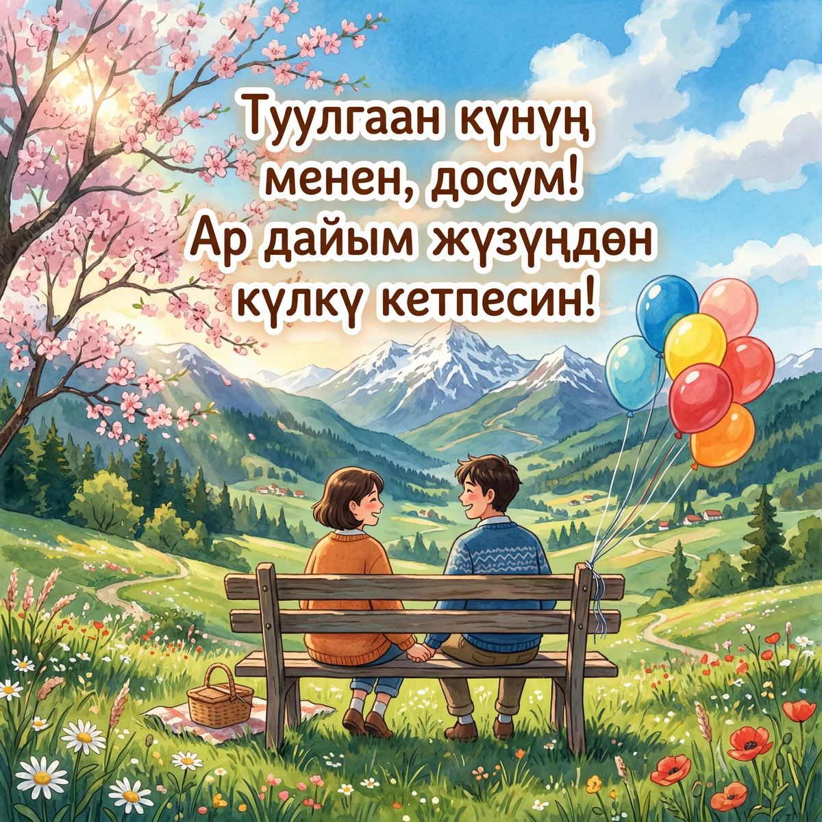 Досума туулган күнү менен куттуктоо