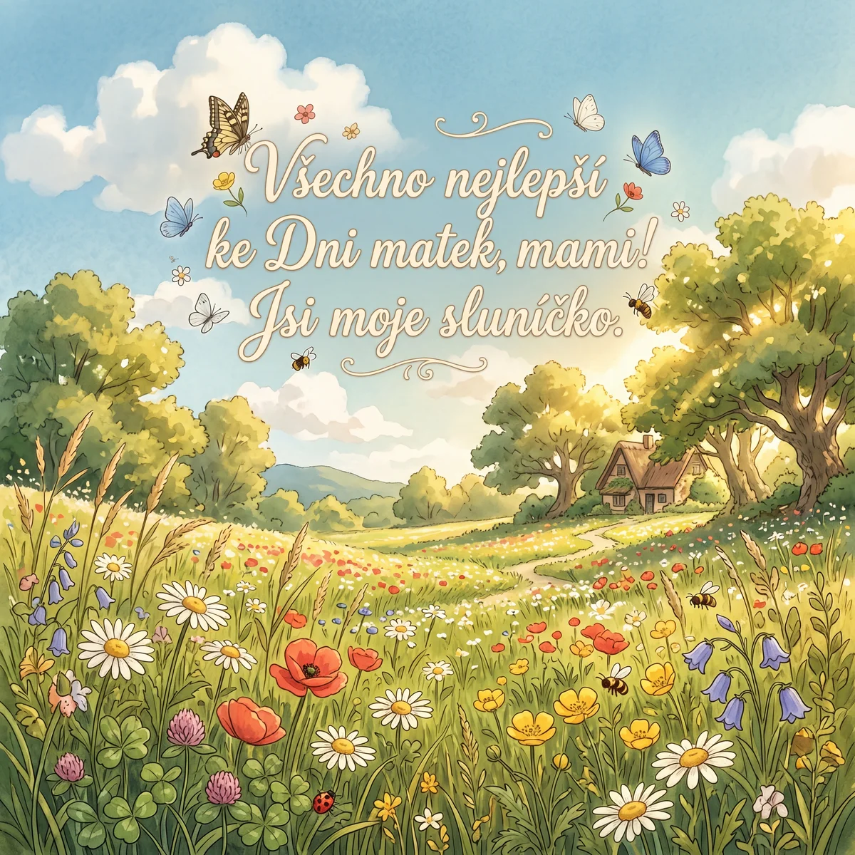 přání ke Dni matek pro maminku