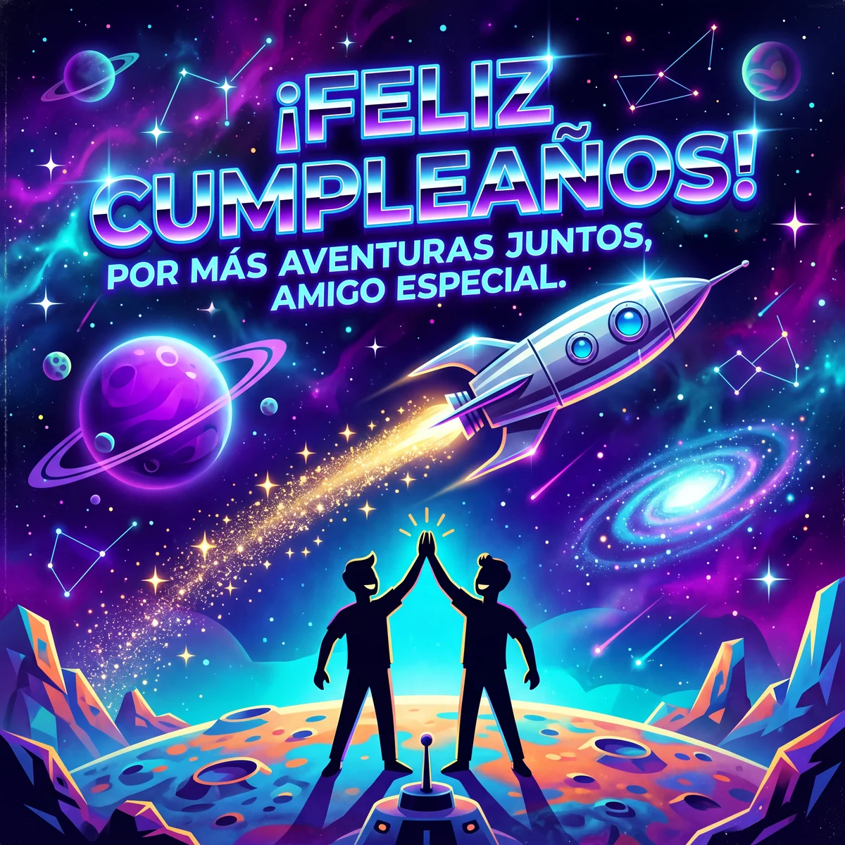 Feliz cumpleaños para un amigo especial