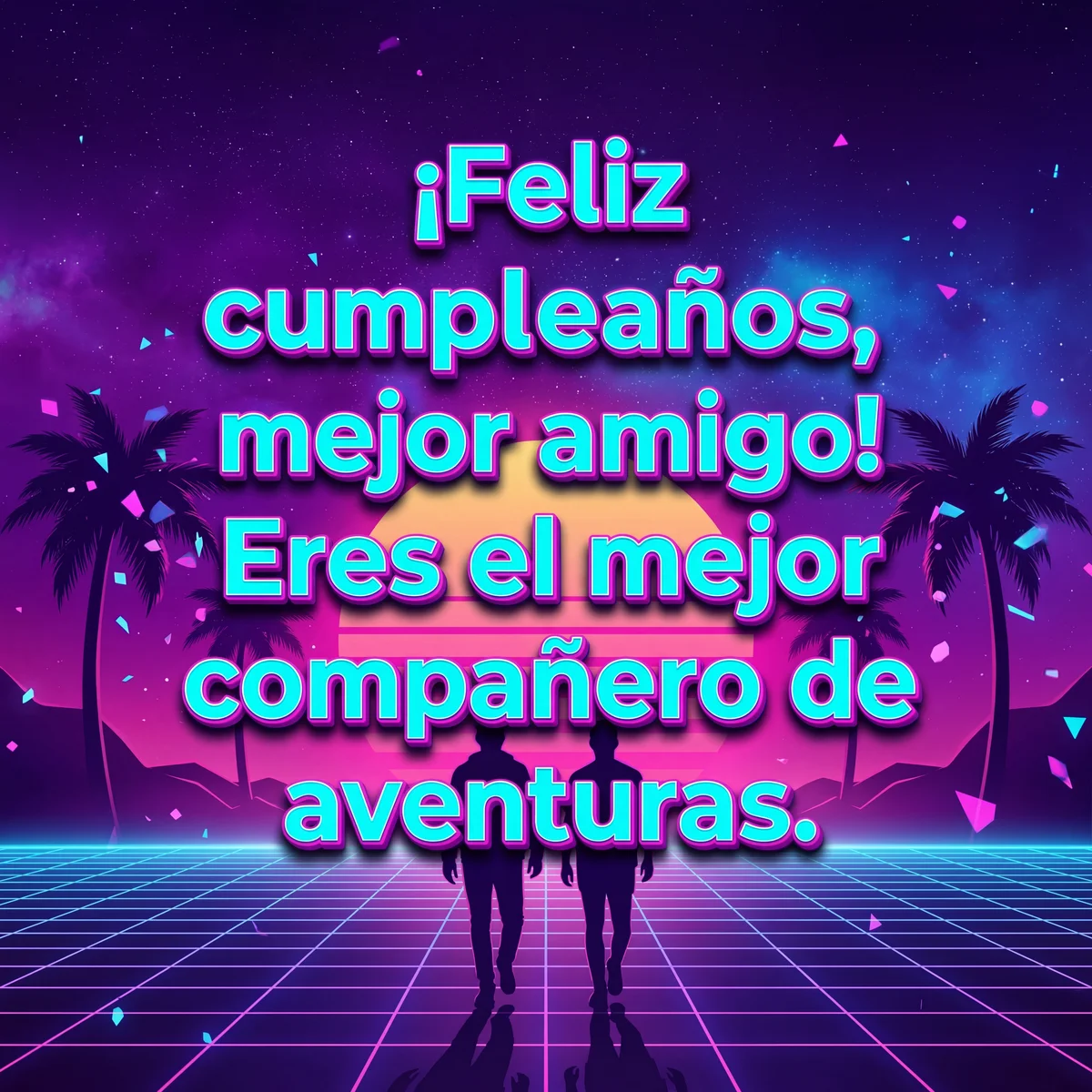 feliz cumpleaños para mi mejor amigo