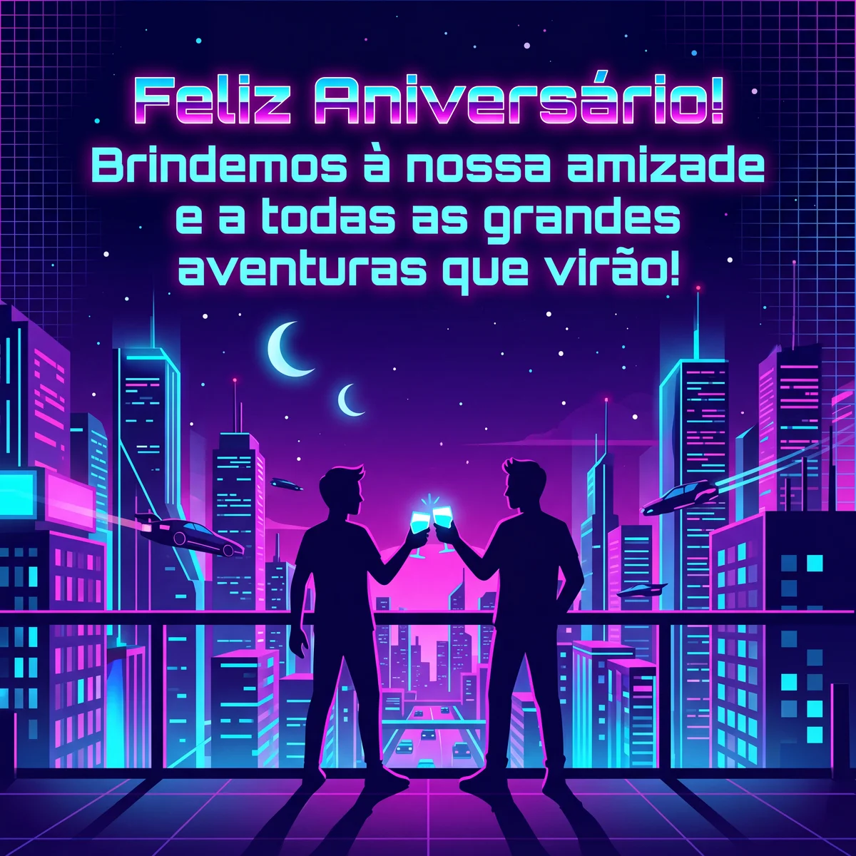 cartão de aniversário para amigo