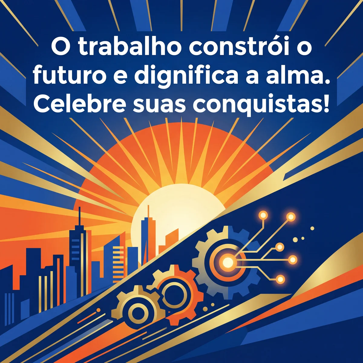 Mensagem inspiradora para o Dia do Trabalhador