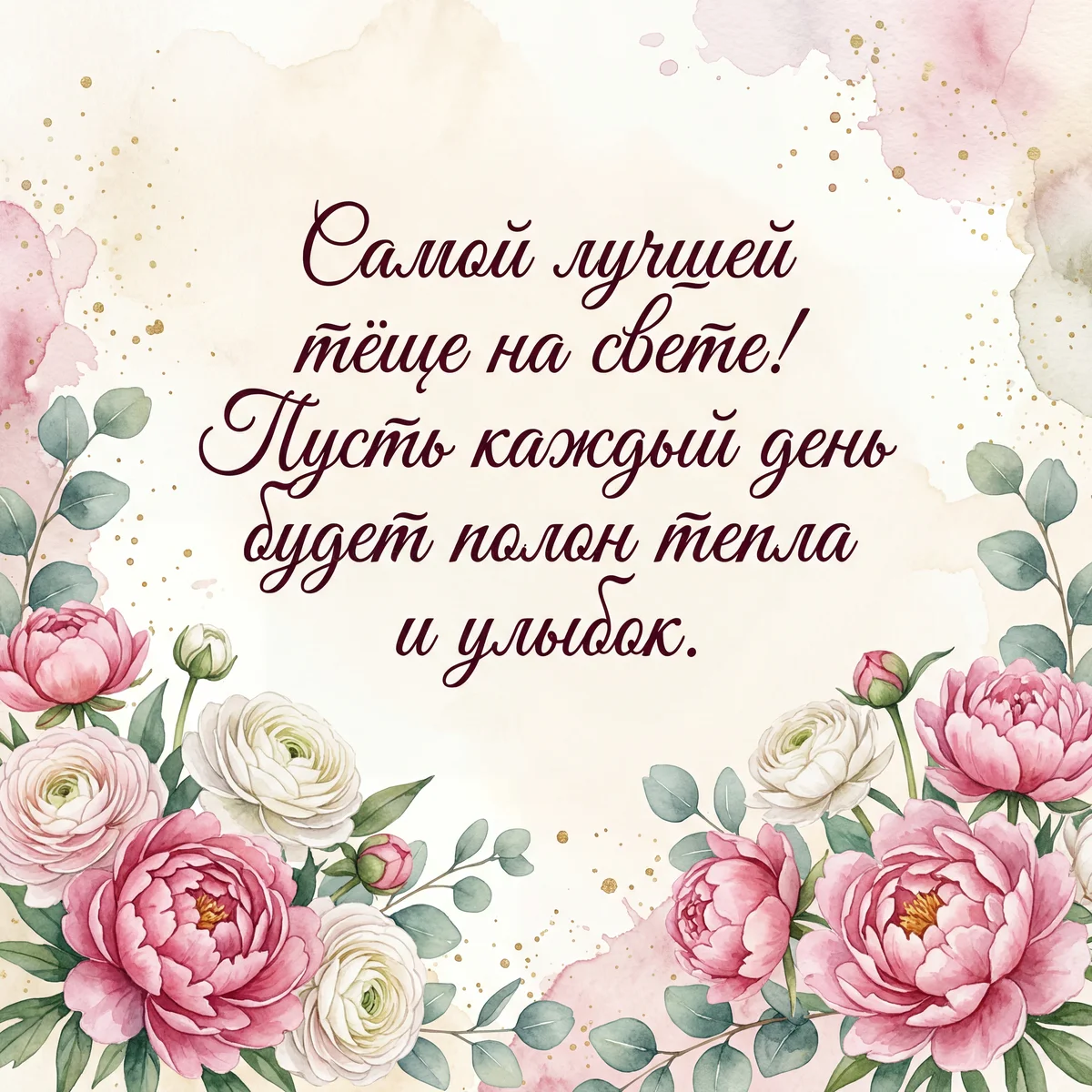 поздравление любимой тёще с Днём тёщи