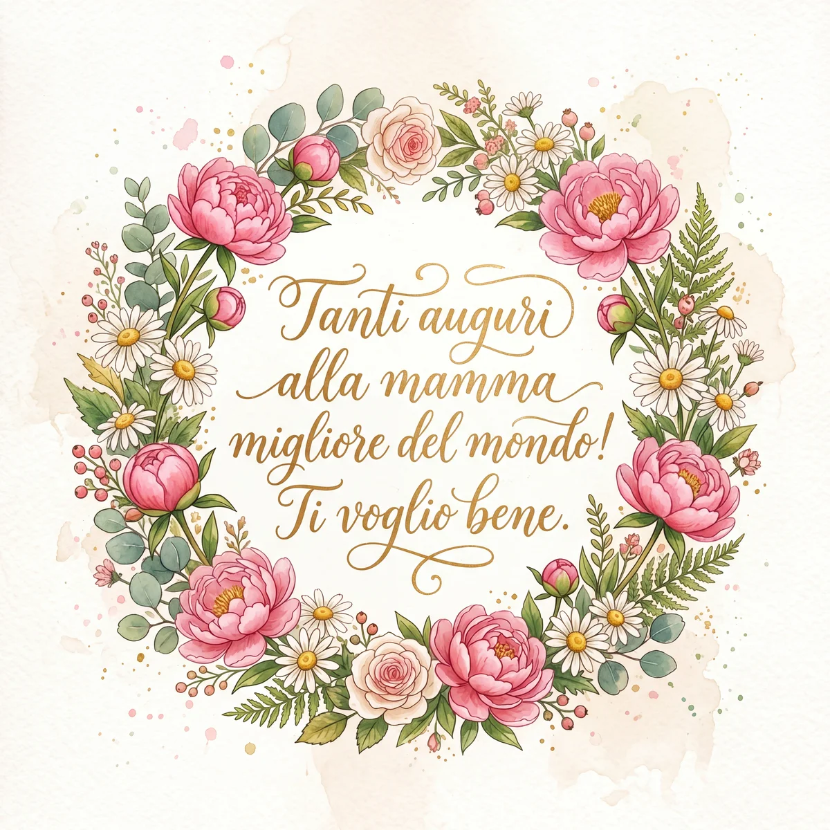 Auguri per la Festa della Mamma