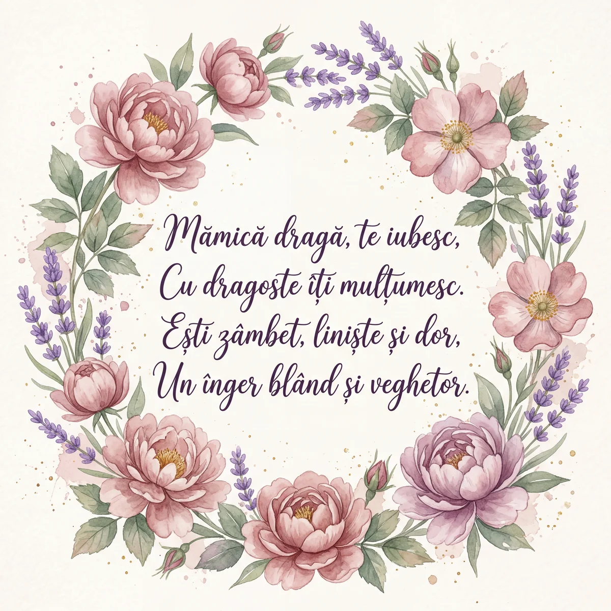 Urări de Ziua Mamei pentru cea mai bună mamă