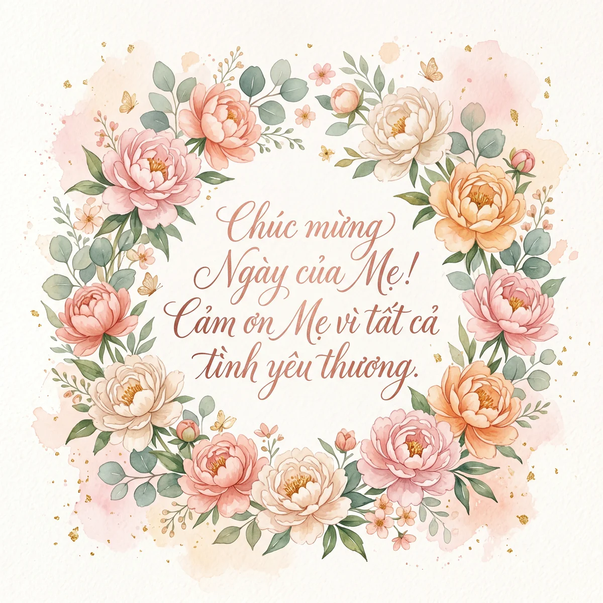 thiệp chúc mừng Ngày của Mẹ cho mẹ yêu