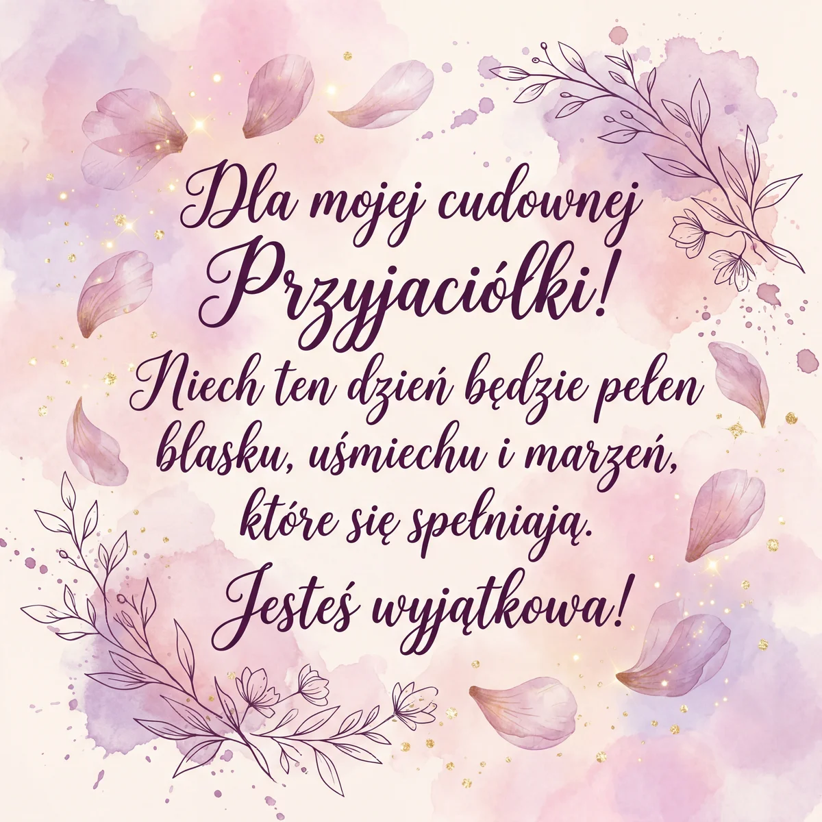 życzenia na Dzień Kobiet dla przyjaciółki