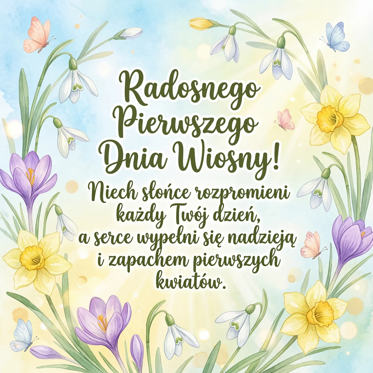 życzenia z okazji pierwszego dnia wiosny