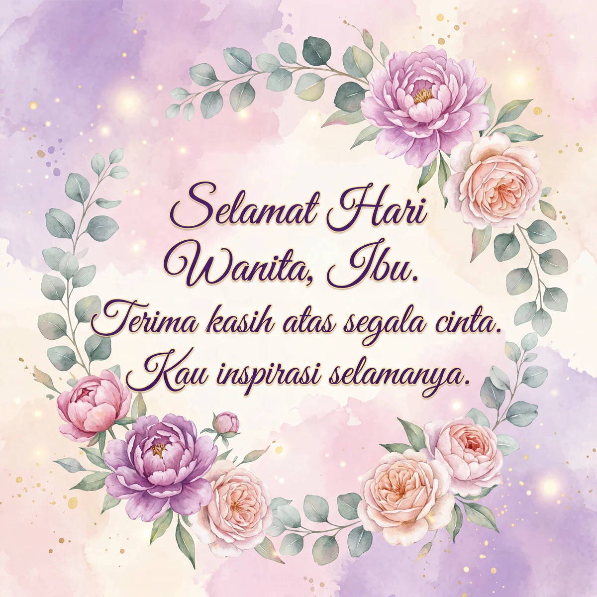 Ucapan Hari Wanita Antarabangsa untuk ibu