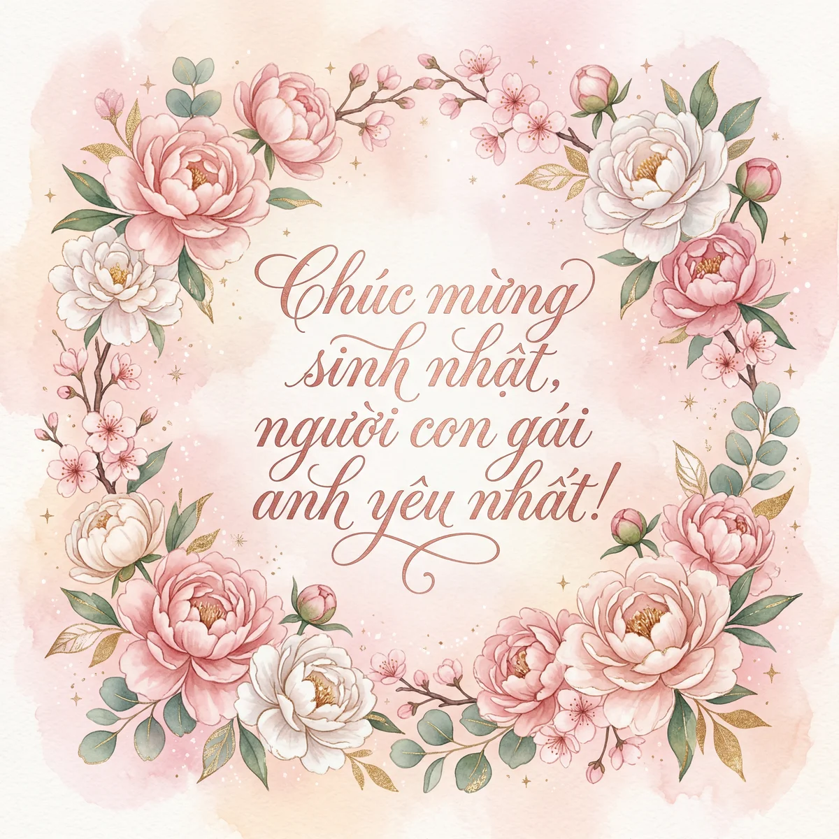 thiệp chúc mừng sinh nhật cho bạn gái