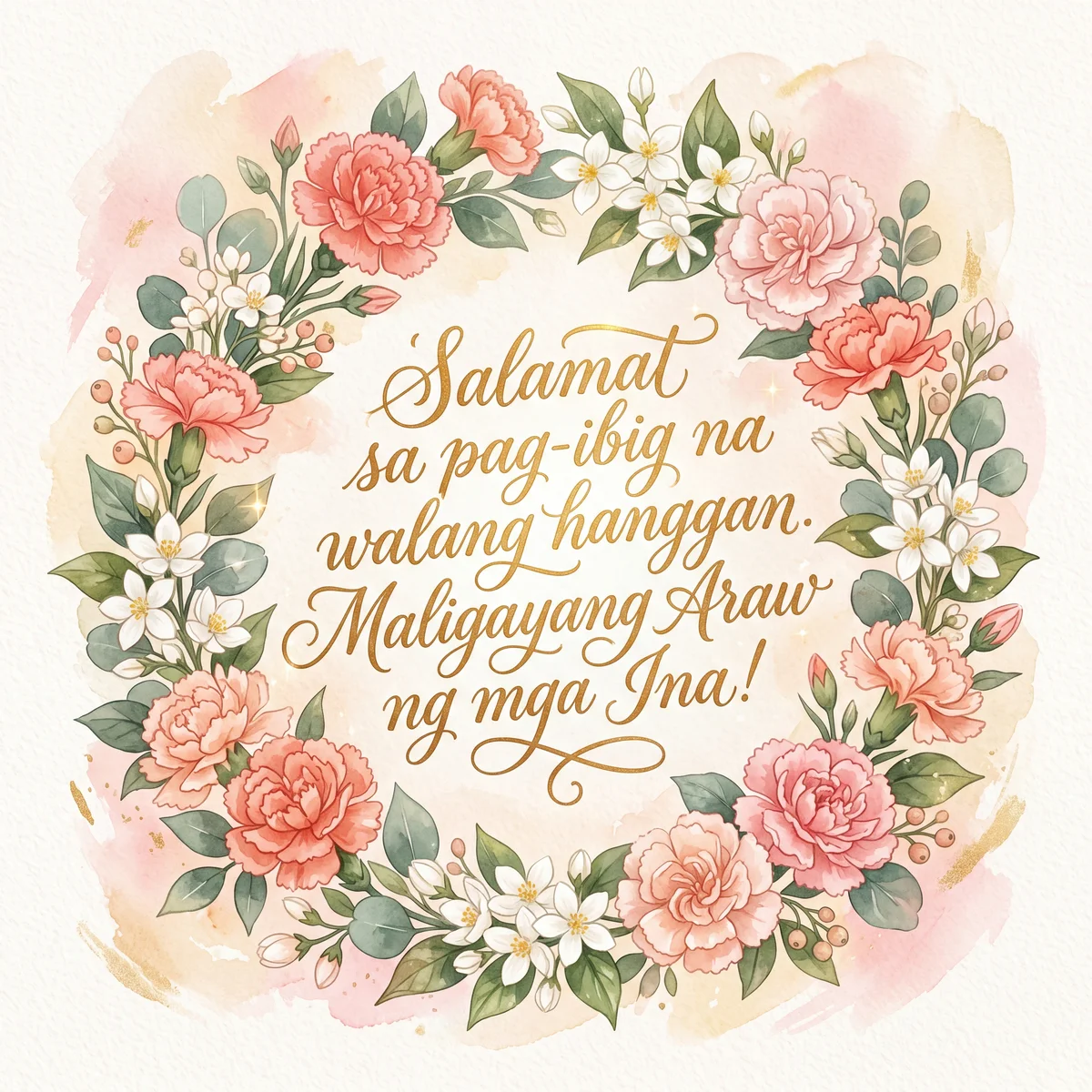 card para kay nanay sa Araw ng mga Ina