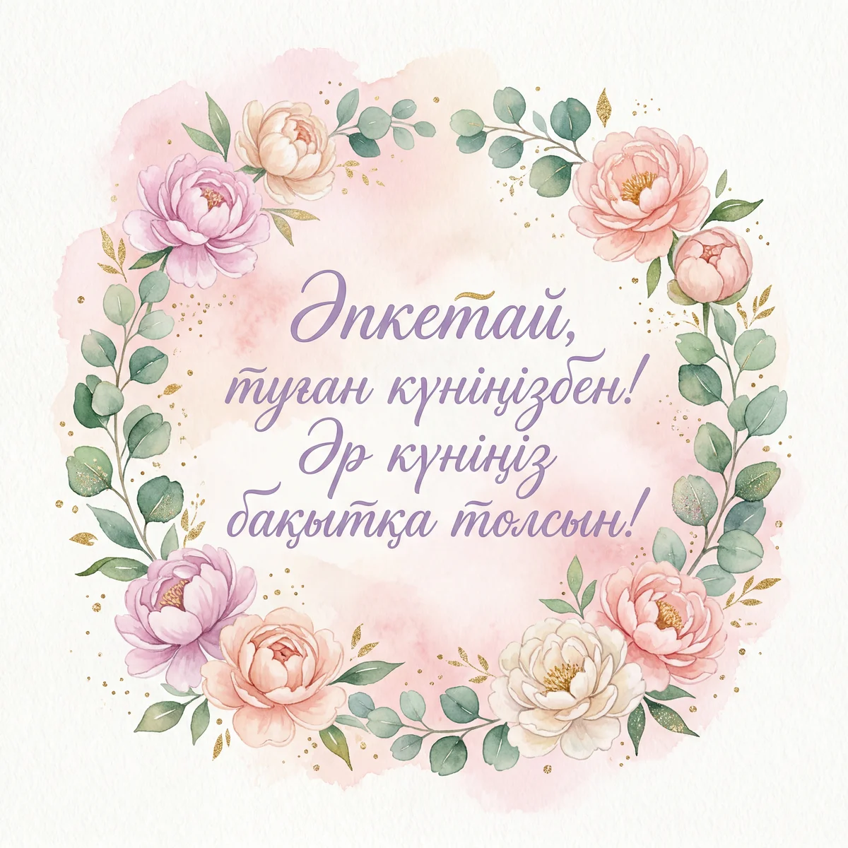 Әпке туған күніңмен!