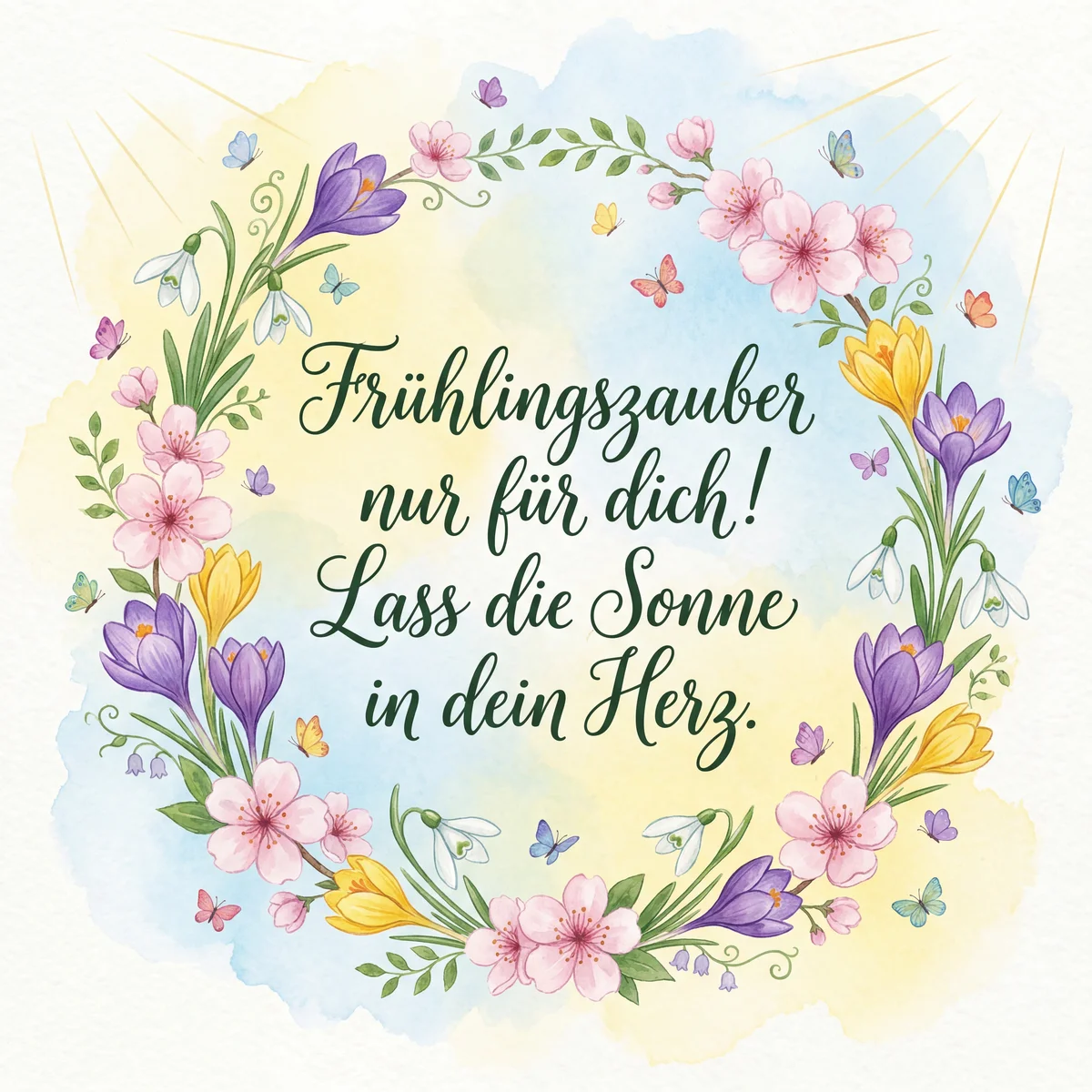 Frühlingsgrüße für meine Liebsten