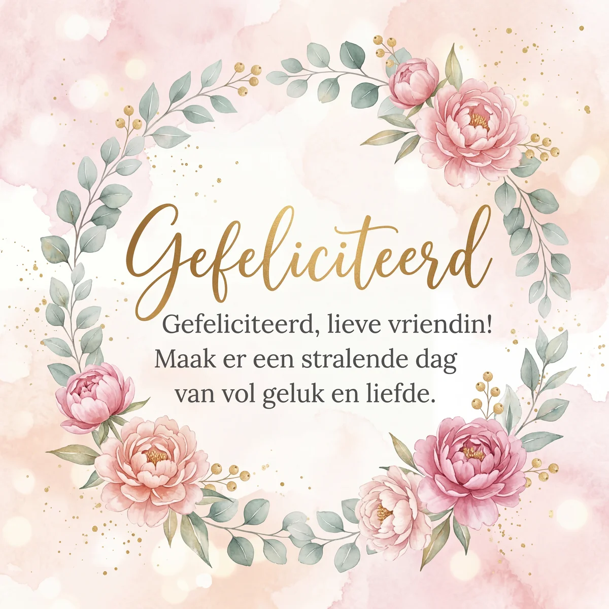 verjaardagskaart voor een lieve vriendin