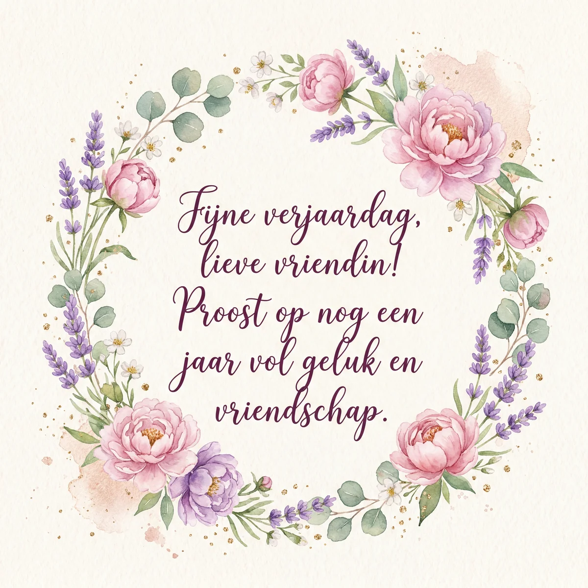 verjaardagswensen voor een vriendin