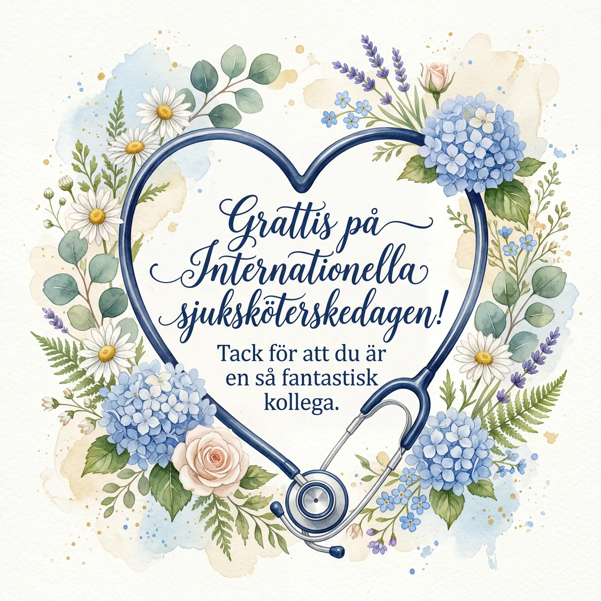 Grattis på Internationella sjuksköterskedagen till en fantas...