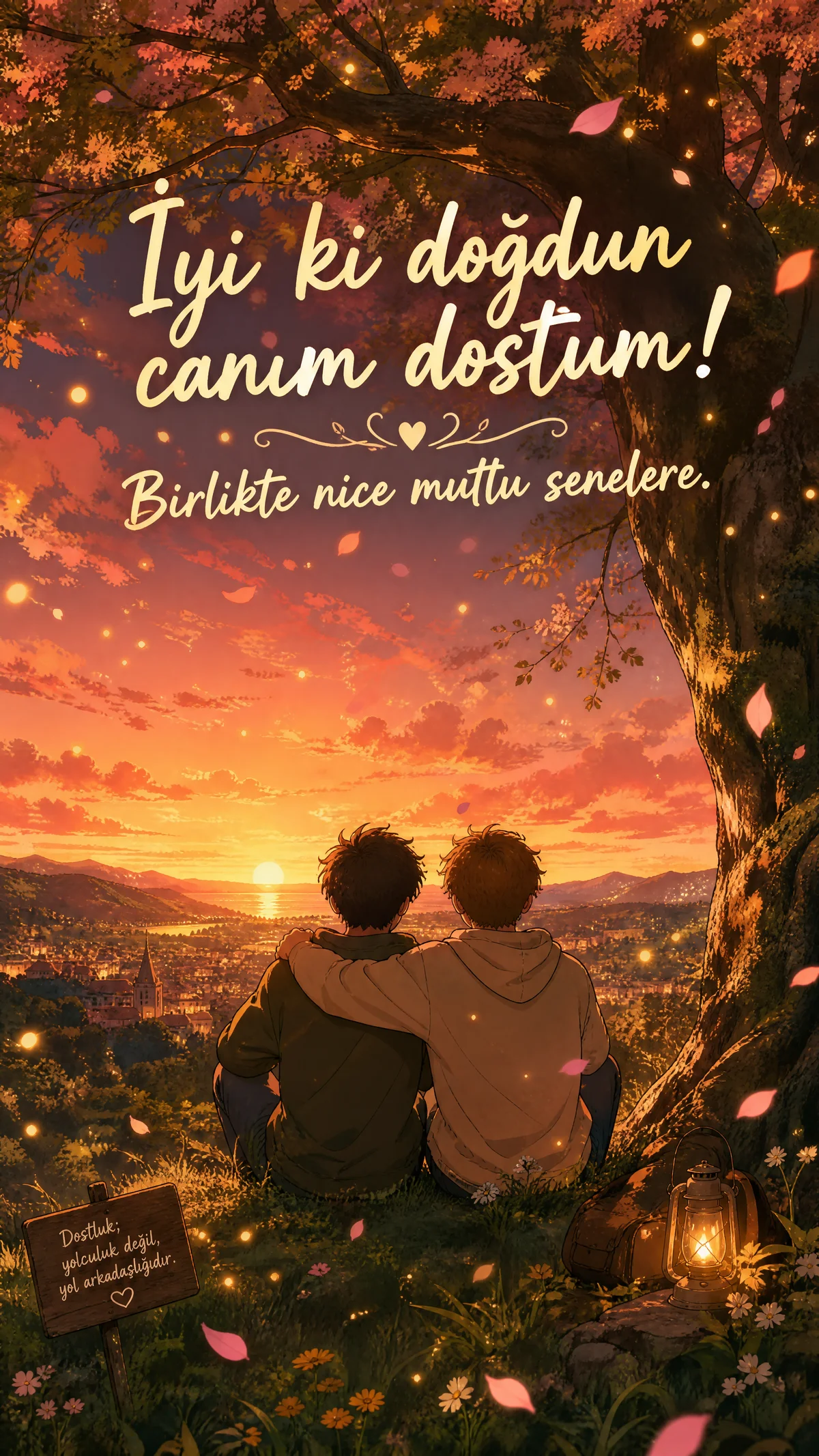 Doğum günü kutlama mesajı (yakın arkadaş için)