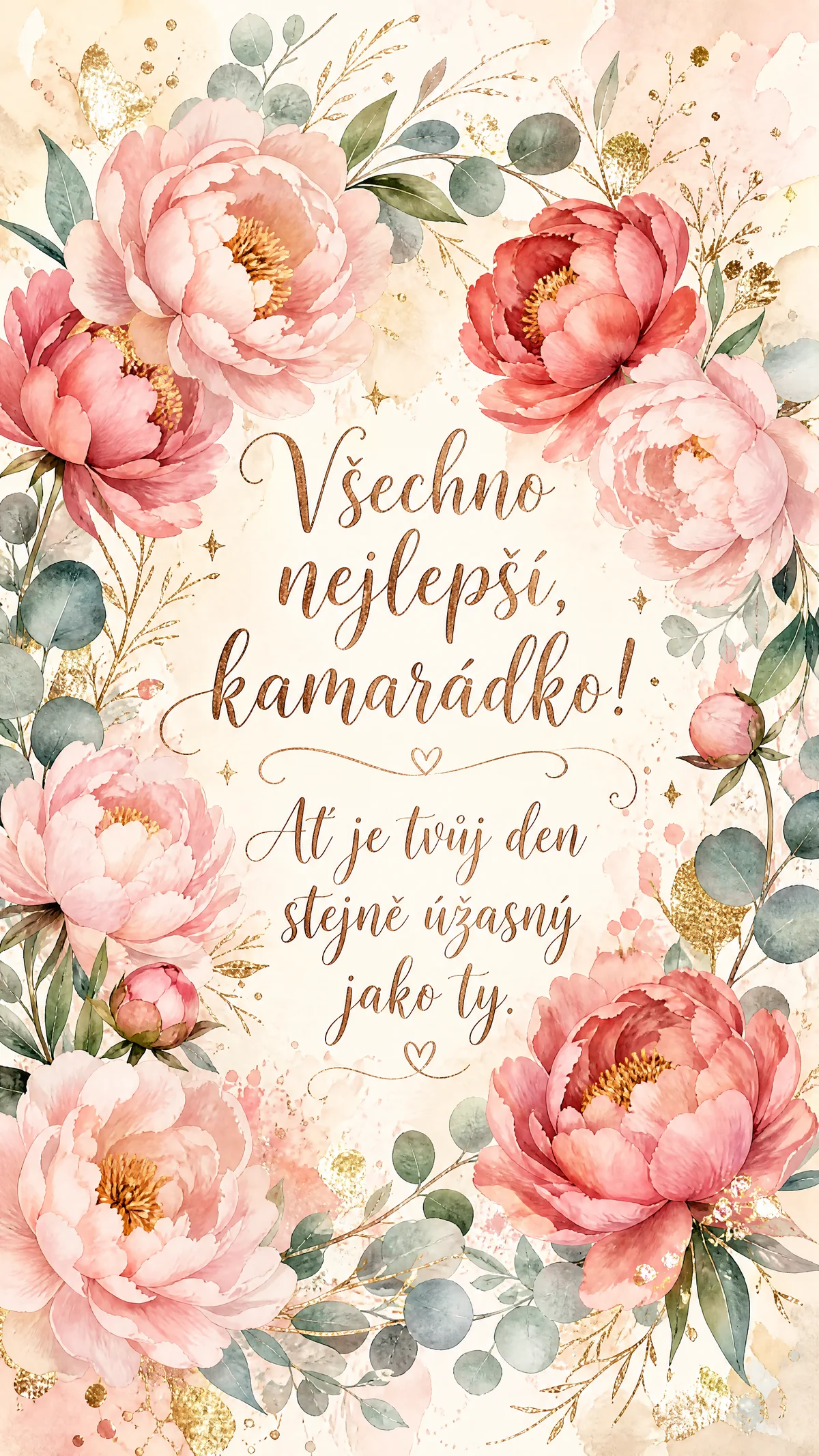 Přání k narozeninám pro kamarádku