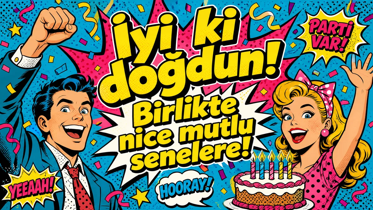 arkadaşa doğum günü kutlama mesajı