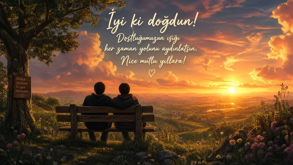 arkadaşa doğum günü mesajı