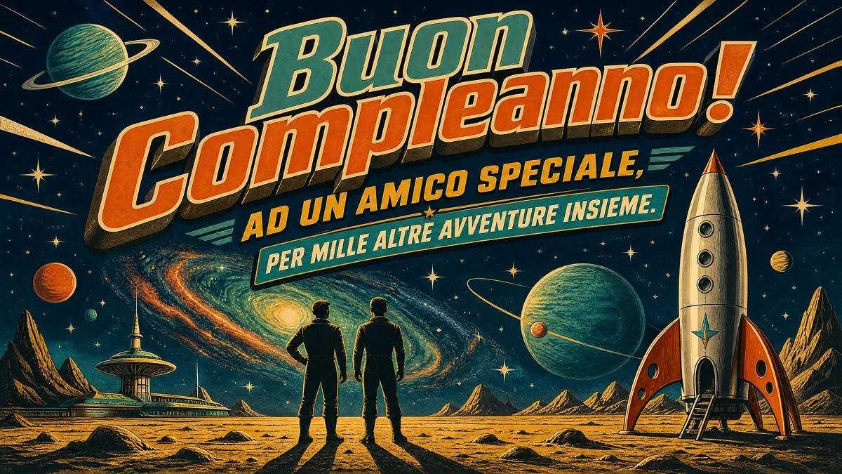 biglietto di buon compleanno per un amico speciale