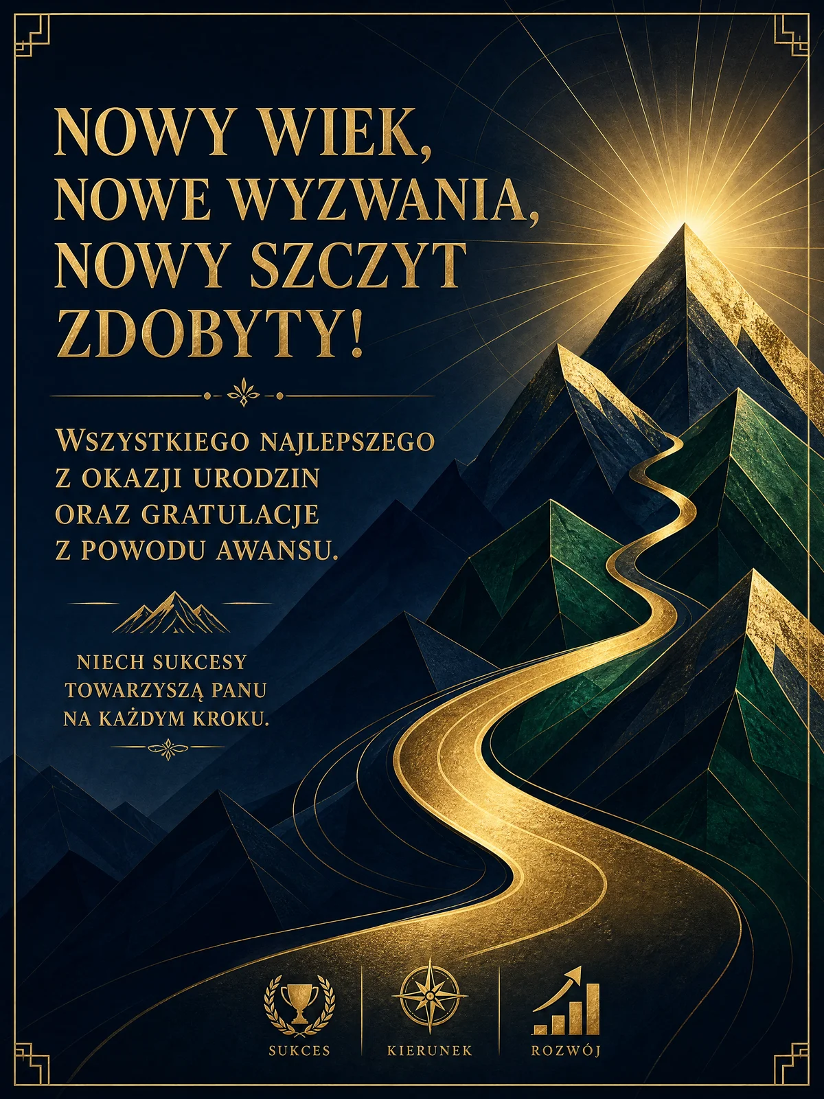 życzenia urodzinowe dla szefa z okazji awansu
