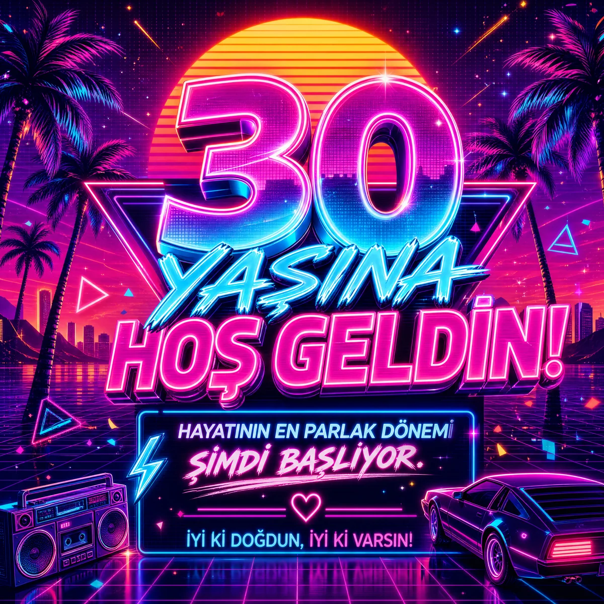 doğum günü tebrik kartı 30 yaş için arkadaşa