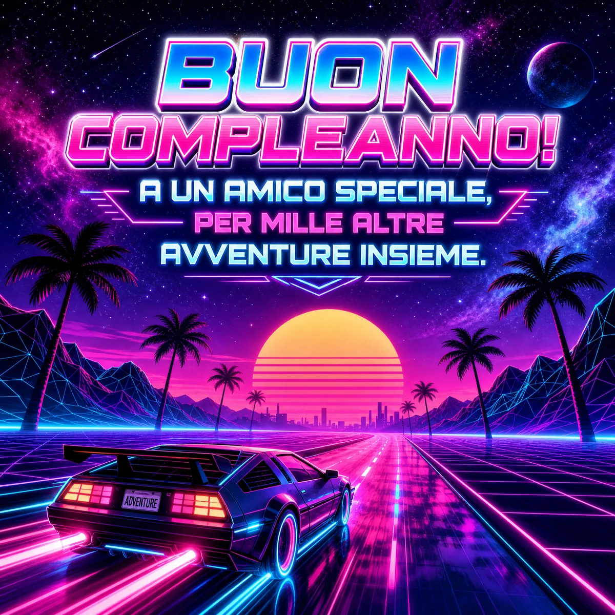 biglietto di buon compleanno per un amico