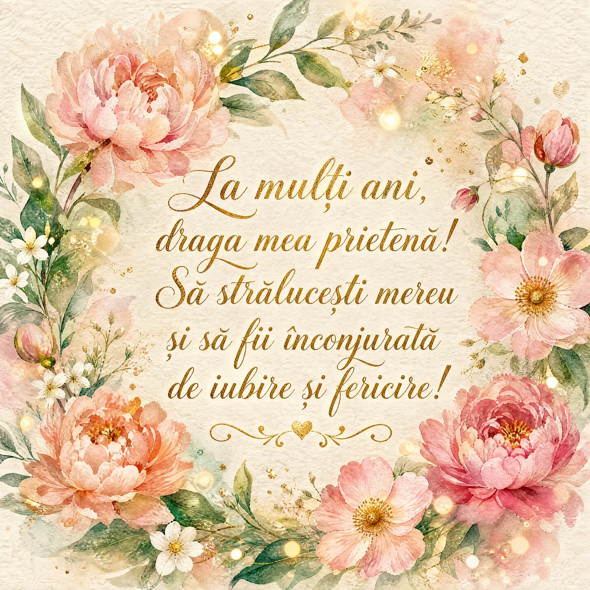 felicitare de ziua de naștere pentru o prietenă dragă