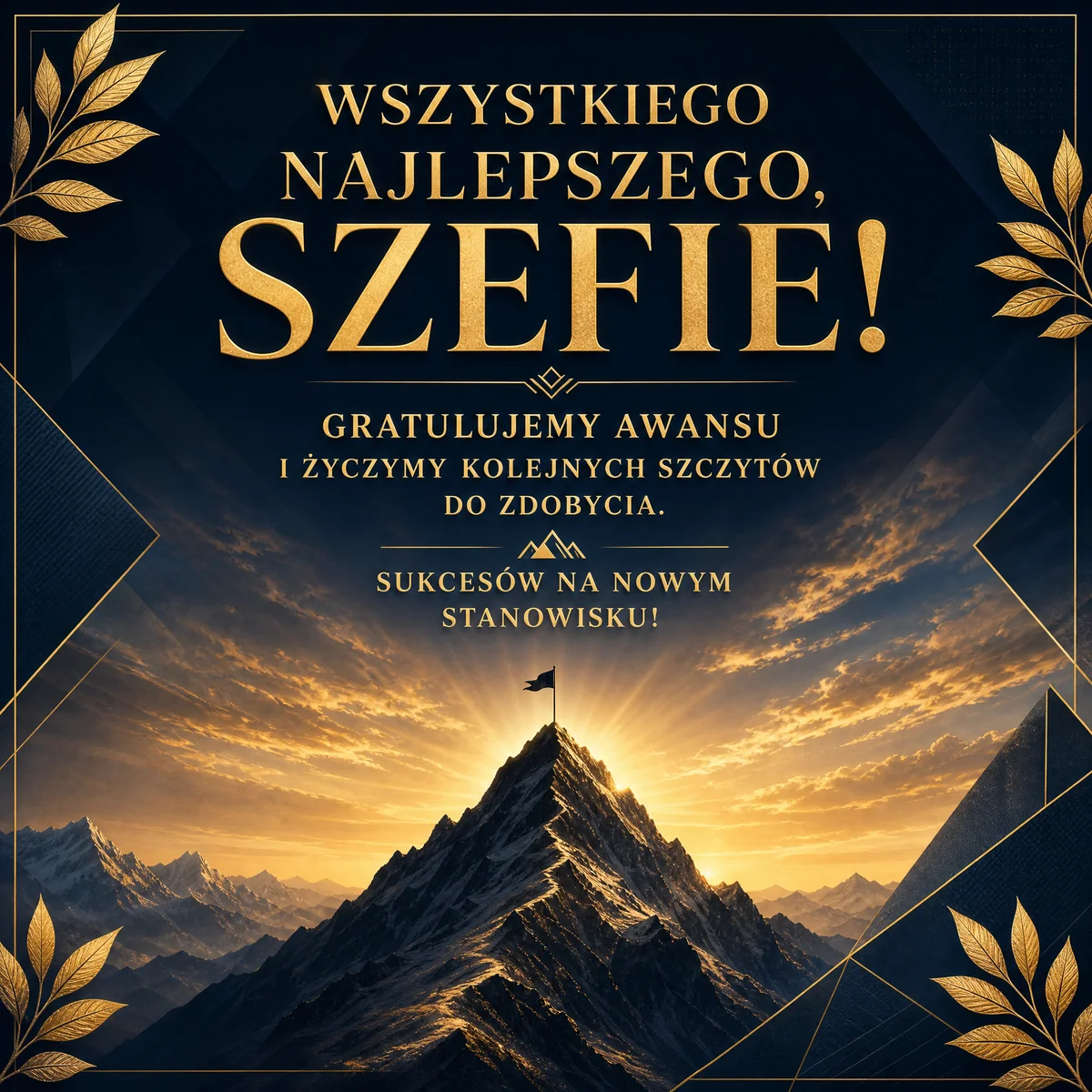życzenia urodzinowe dla szefa z okazji awansu