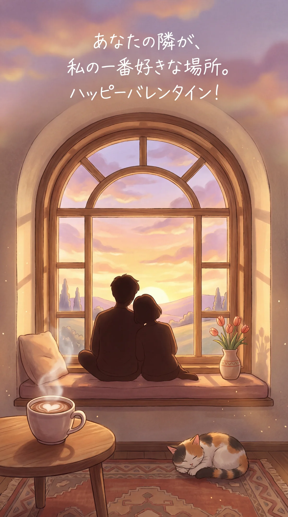 バレンタインデーに恋人へ贈る心温まるメッセージカードの言葉