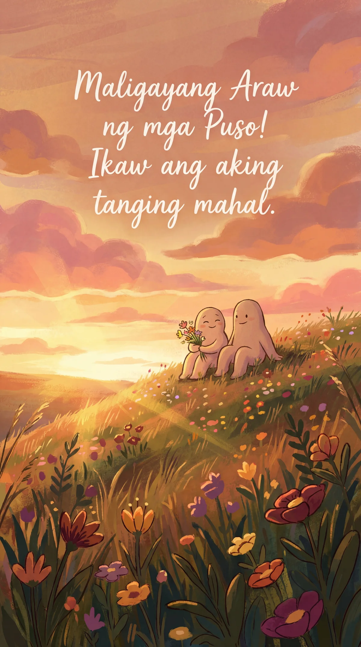 Kartica za Valentinovo za mojo ljubezen.