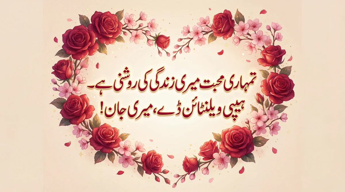 میرے پیارے کے لیے ویلنٹائن ڈے کا پیغام