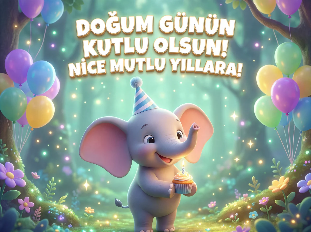 Doğum günün kutlu olsun! Nice mutlu yıllara!