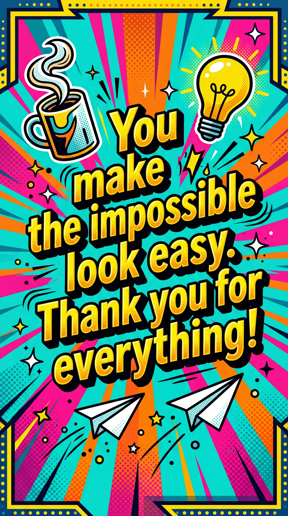 Administrative Professionals Day card for an amazing assista...