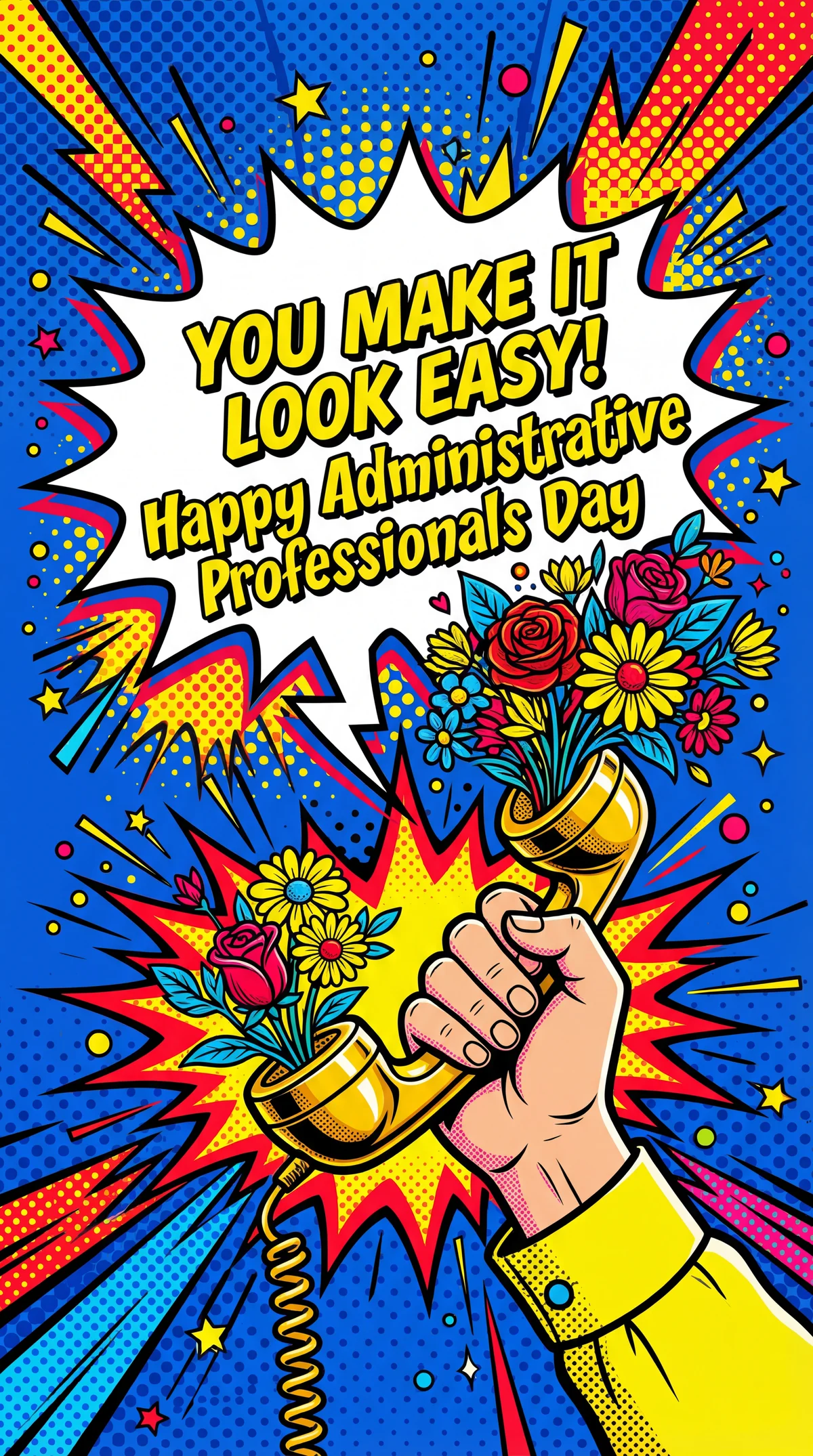 Thank you card for Administrative Professionals Day