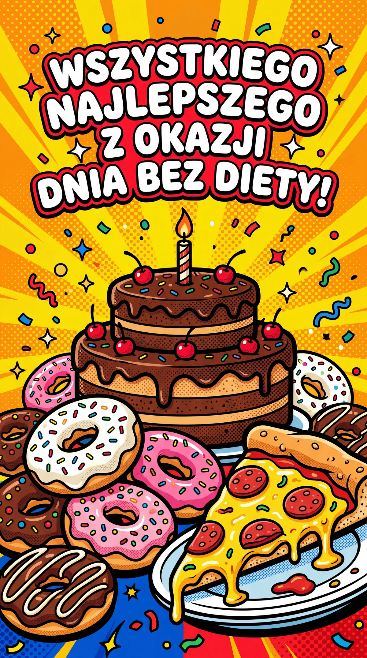 Wszystkiego najlepszego z okazji Dnia Bez Diety!
