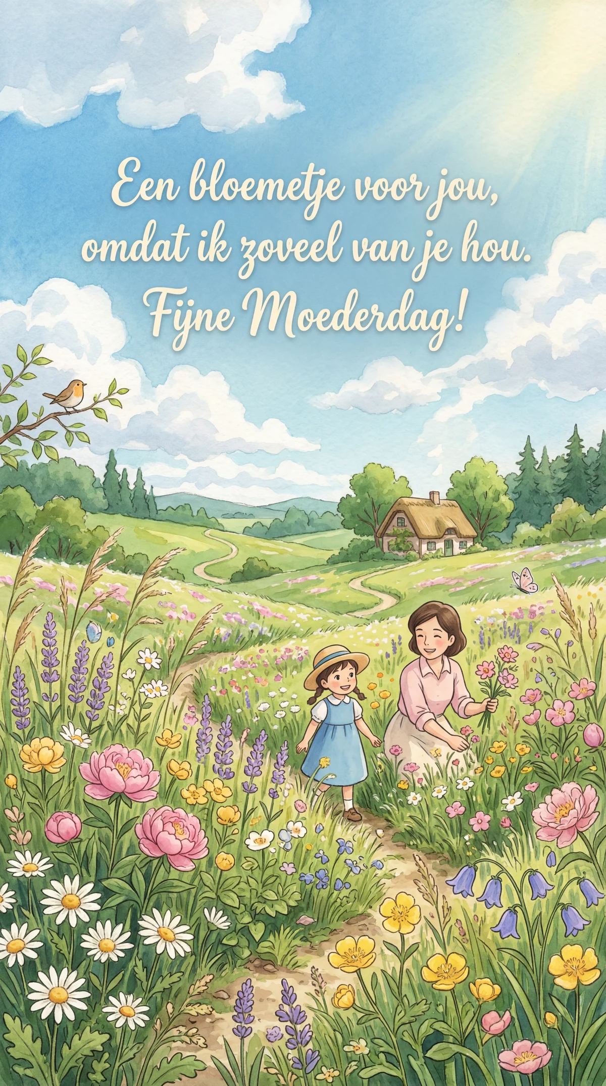 Moederdag kaart tekst voor de liefste mama