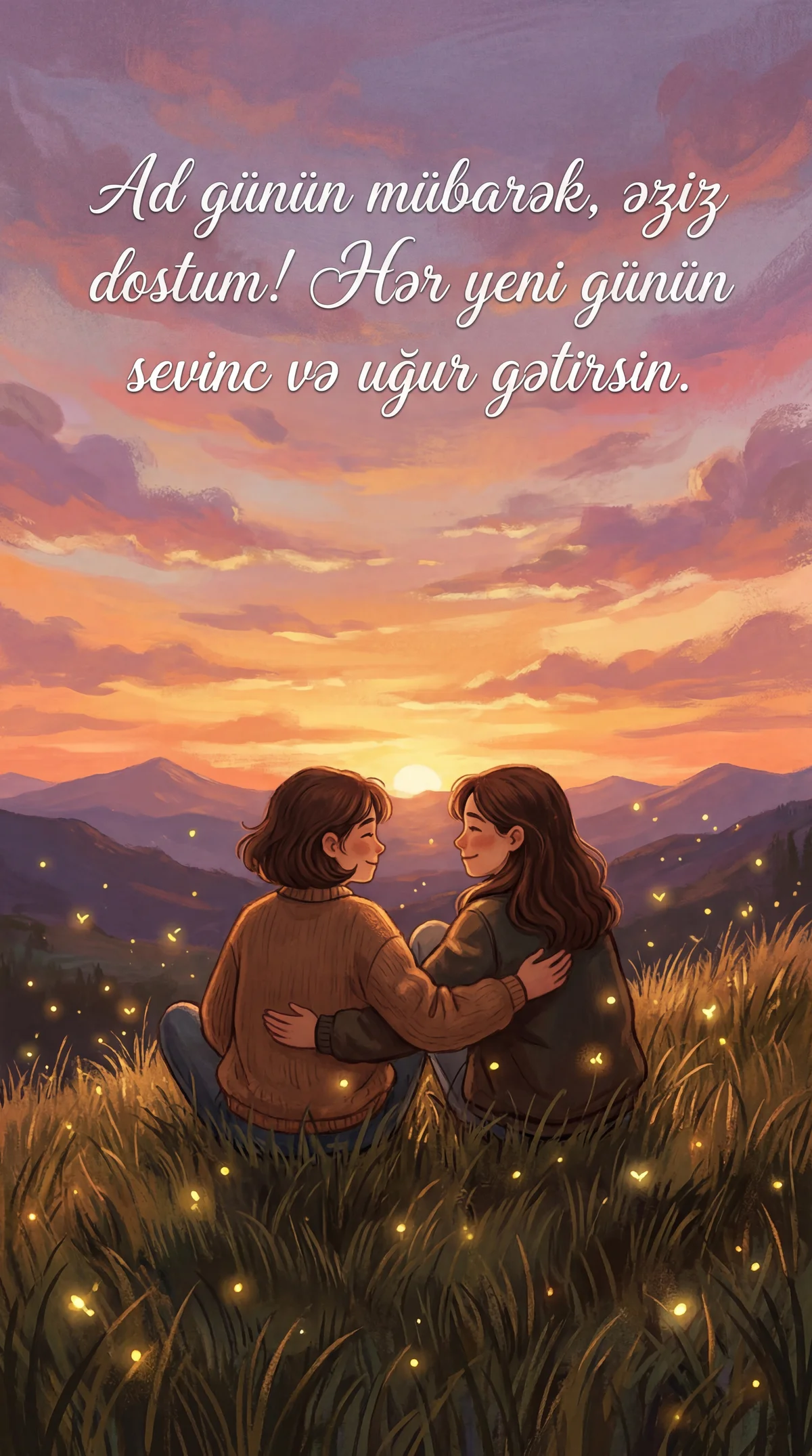 əziz dostuma ad günü təbrikləri