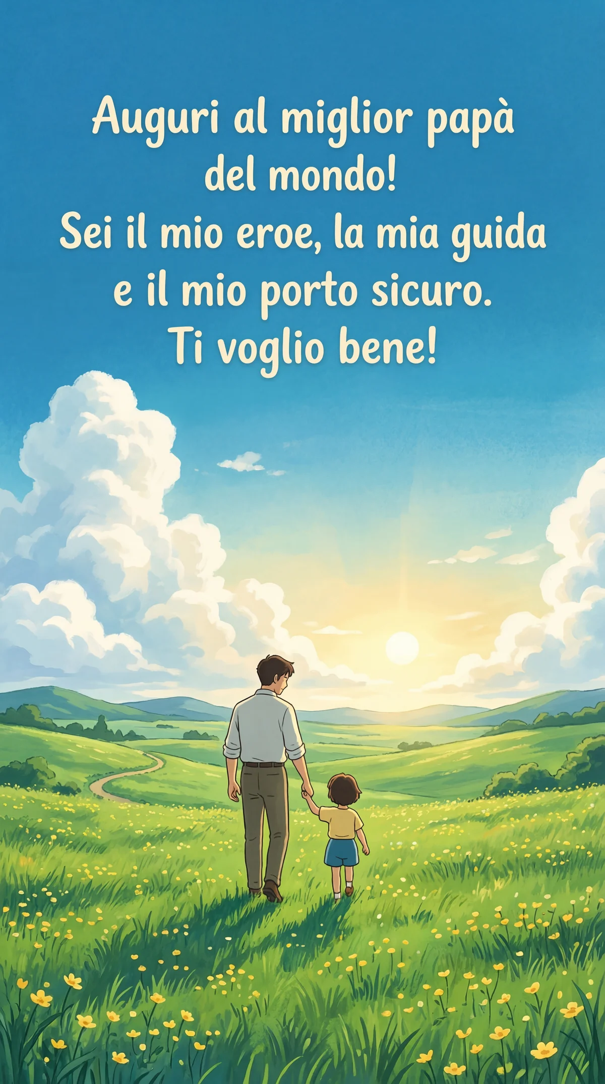 Auguri per la Festa del Papà, caro papà!
